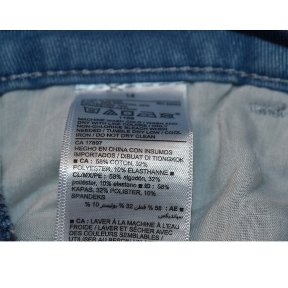 NEW Old Navy Rock Star Super Skinny Women's 14 Distressed Stretch Denim Jeans - Picture 6 of 8